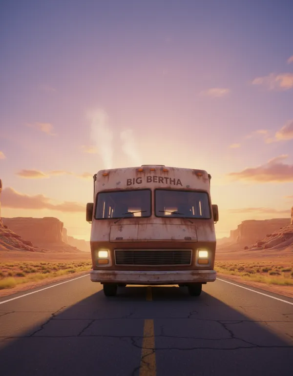 Big Bertha, the family camper